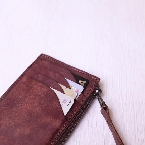 プエブロ　フラグメントケース (Tenohira Wallet)  / ダークブラウン