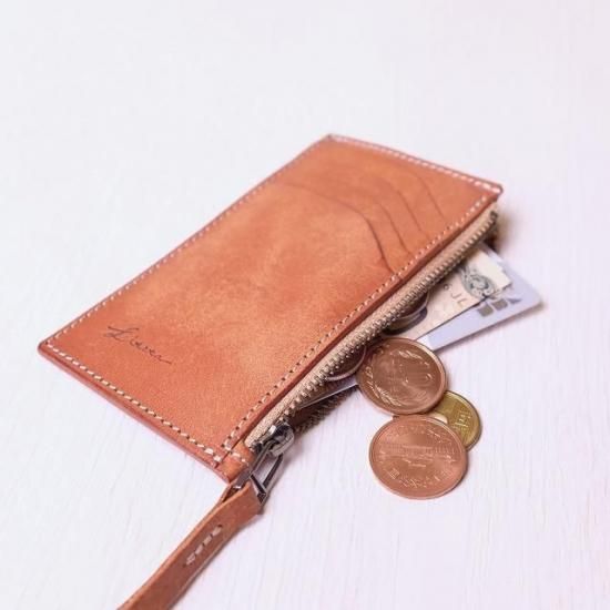 プエブロ　フラグメントケース (Tenohira Wallet)  / キャメル