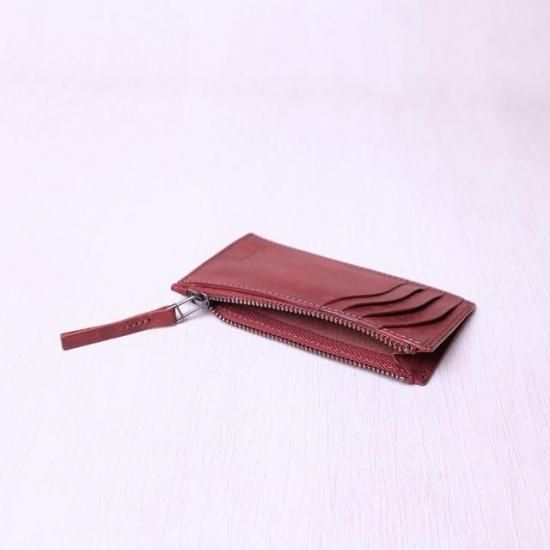 プエブロ　フラグメントケース (Tenohira Wallet)  / ブリックレッド