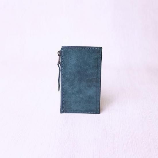 プエブロ　フラグメントケース (Tenohira Wallet)  / ブルーグリーン
