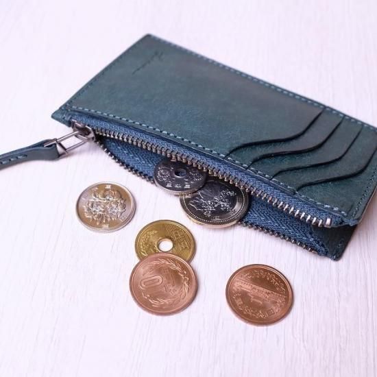 プエブロ　フラグメントケース (Tenohira Wallet)  / ブルーグリーン