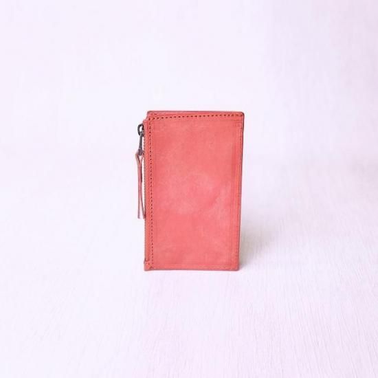 プエブロ　フラグメントケース (Tenohira Wallet)  / コーラルピンク