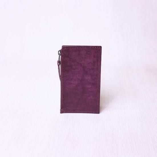 プエブロ　フラグメントケース (Tenohira Wallet)  / ダークパープル