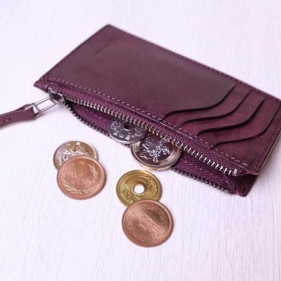 プエブロ　フラグメントケース (Tenohira Wallet)  / ダークパープル