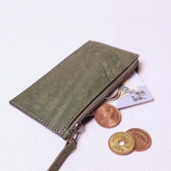 プエブロ　フラグメントケース (Tenohira Wallet)  / グリーン