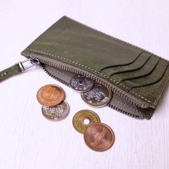 プエブロ　フラグメントケース (Tenohira Wallet)  / グリーン