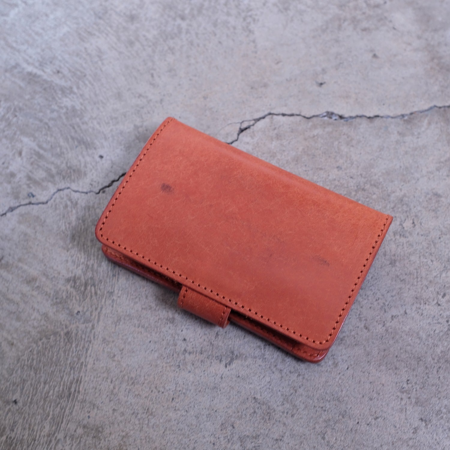 【アウトレット 30%OFF】プエブロ　コインウォレット2 / コーラルピンク #S010 展示使用